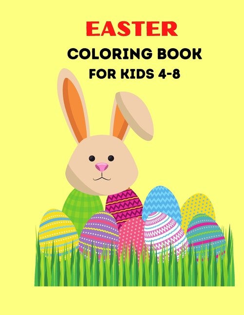 Couverture_Easter Coloring Book For Kids Ages 4-8