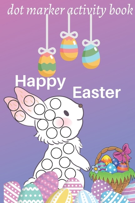 Front cover_happy easter dot marker activity book