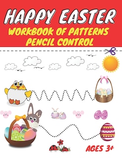 Couverture_Happy easter workbook of patterns pencil control
