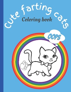 Front cover_Cute farting cat coloring book