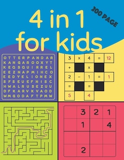 Front cover_4 in 1 for Kids (200 Page)
