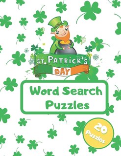 Couverture_St. Patrick's Day Word Search Puzzles