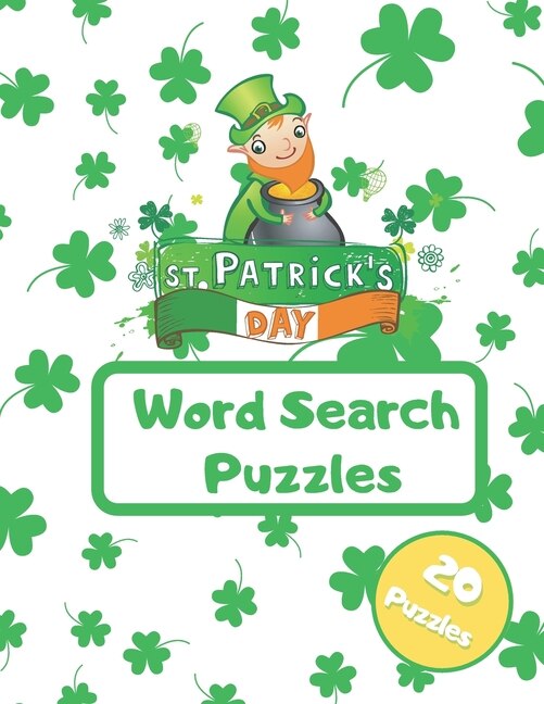 Couverture_St. Patrick's Day Word Search Puzzles