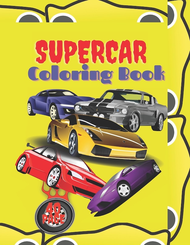 Couverture_Supercar Coloring Book