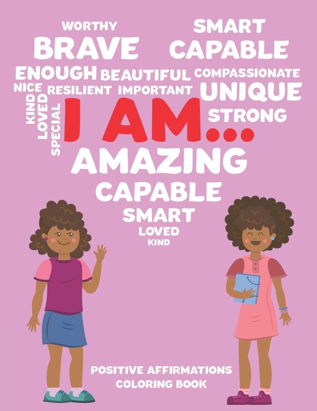 Front cover_Positive Affirmations Coloring Book