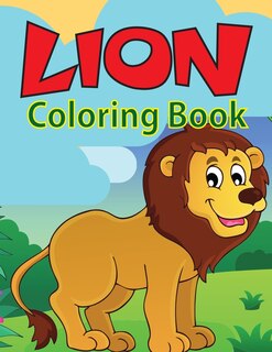 Front cover_Lion Coloring Book