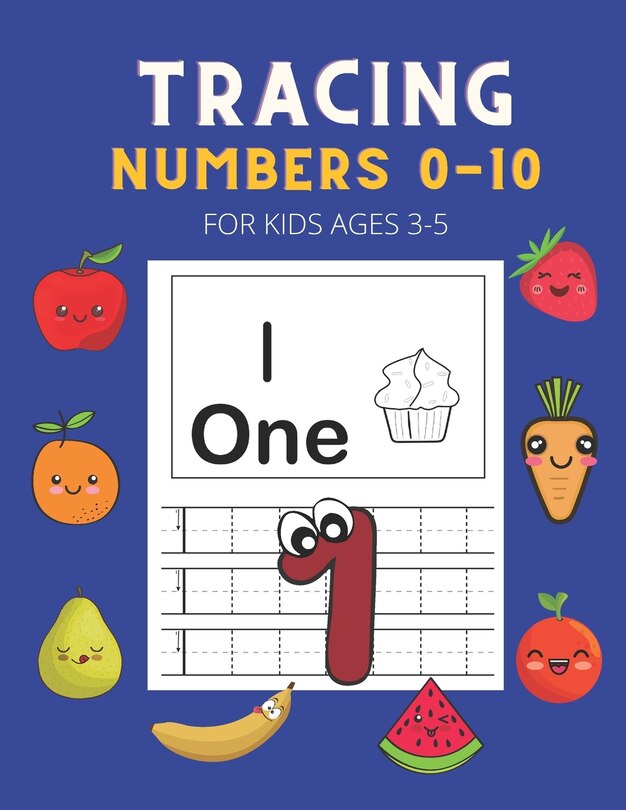 Couverture_Tracing Numbers 0-10 for Kids Ages 3-5