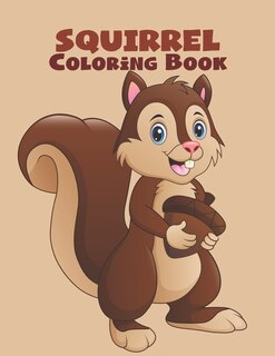 Front cover_Squirrel Coloring Book