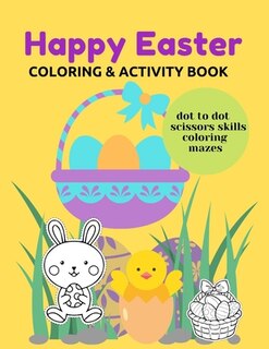 Front cover_Happy Easter Coloring & Activity Book