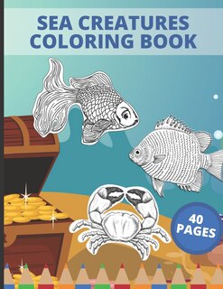 Couverture_Sea Creatures Coloring Book