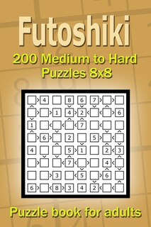 Couverture_Futoshiki puzzle book for adults