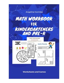 Front cover_Math Workbook for Kindergarteners and PreK