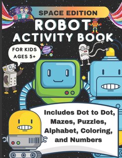 Front cover_Robot Activity Book Space Edition
