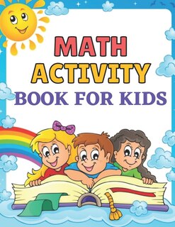 Front cover_Math activity book for kids