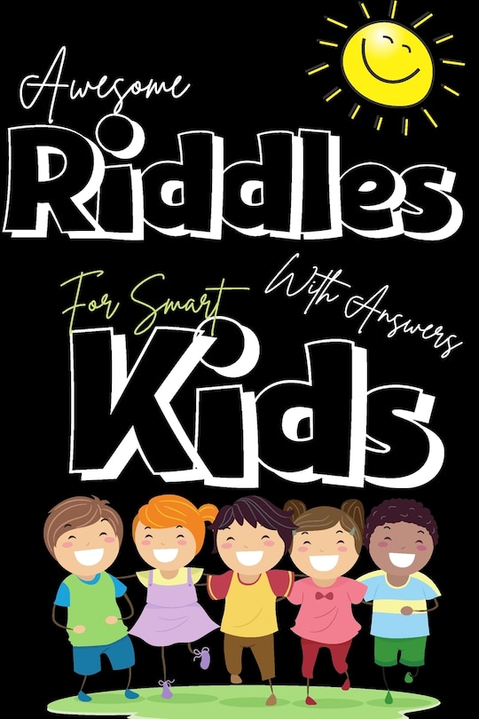 Front cover_Awesome Riddles with answers for smart kids
