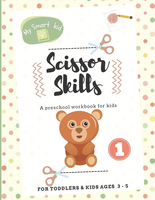Front cover_Scissor Skills Preschool Workbook for Kids