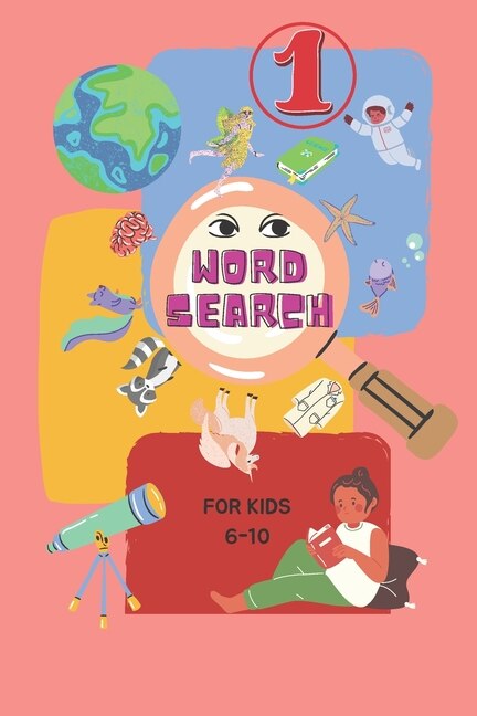 Front cover_Word Search For Kids 6-10
