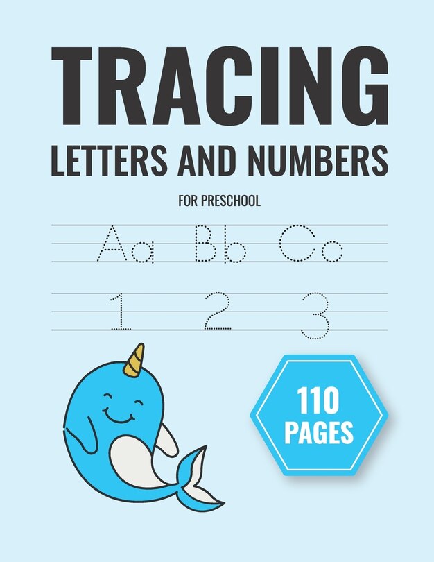Couverture_tracing letters and numbers for preschool
