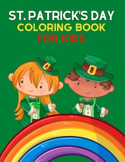 Front cover_St. Patrick's Day Coloring Book for Kids