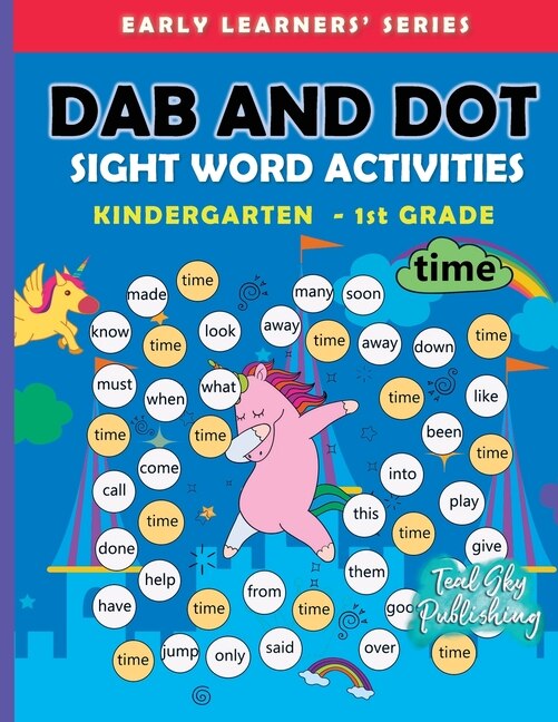 Couverture_Dab and Dot Sight Word Activities