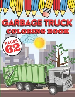 Front cover_Garbage Truck Coloring Book