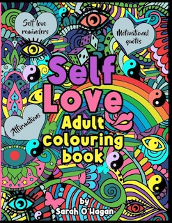 Front cover_Self Love adult colouring book