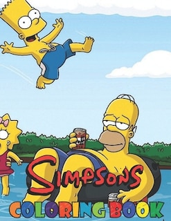 Couverture_The Simpsons Coloring Book