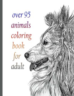 Couverture_over 95 animals coloring book for adult