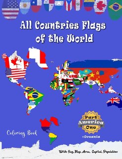 Front cover_All Countries Flags of the World Coloring Book