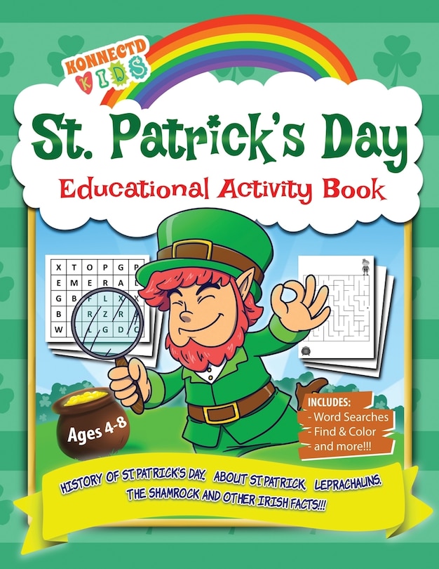 Front cover_St Patrick's Day Educational Activity Book
