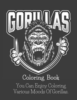 Front cover_Gorillas Coloring Book