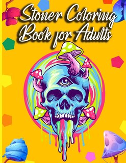 Front cover_Stoner Coloring Book For Adults