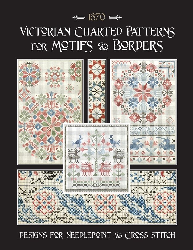 Front cover_Victorian Charted Patterns for Motifs & Borders