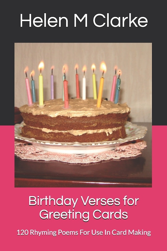 Front cover_Birthday Verses for Greeting Cards