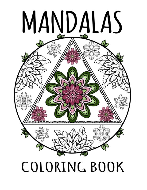 Front cover_Mandalas Coloring Book