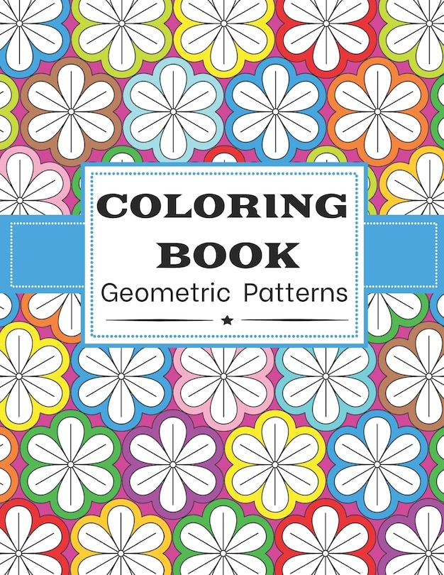 Front cover_Coloring Book Geometric Patterns