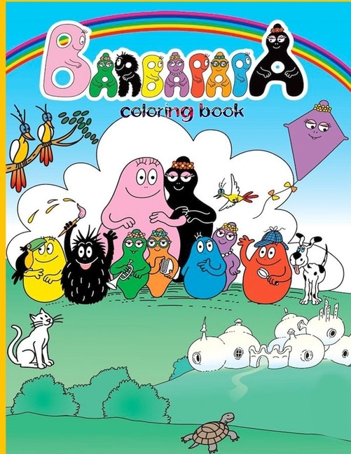 Barbapapa Coloring Book: Over 37 Pages Of High Quality Barbapapa Colouring Designs For Kids And Adults - New Coloring Pages