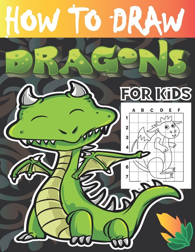 Front cover_How to draw dragons for kids