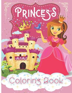 Front cover_Princesses Coloring Book