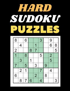 Front cover_Hard Sudoku Puzzles