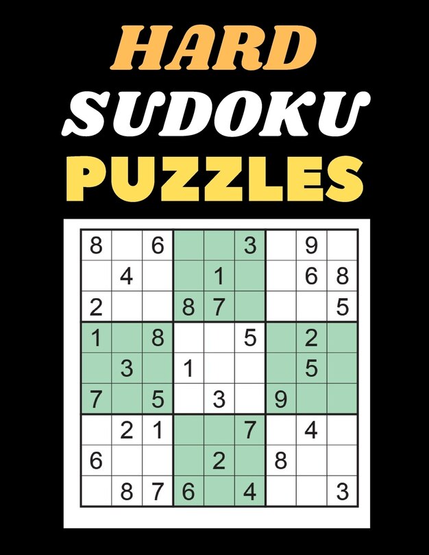 Front cover_Hard Sudoku Puzzles