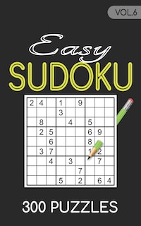 Front cover_Easy Sudoku 300 Puzzles Vol.6