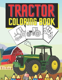 Front cover_Tractor Coloring Book