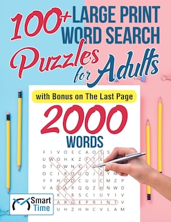 Couverture_100+ Large Print Word Search Puzzles for Adults