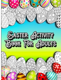 Couverture_Easter Activity Book For Adults