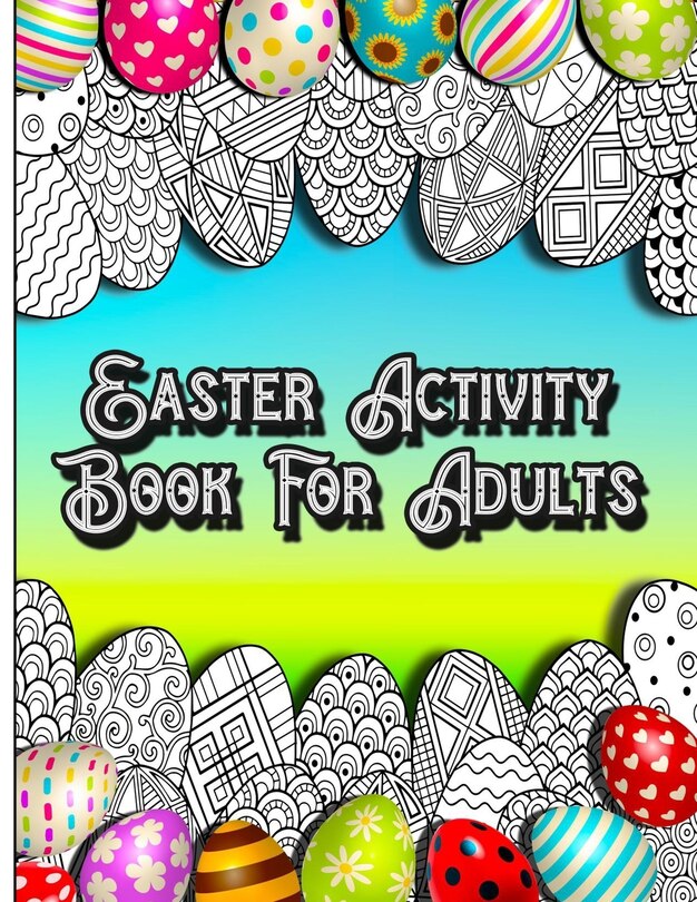 Couverture_Easter Activity Book For Adults