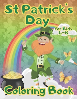 Couverture_St Patrick's Day Coloring Book for Kids 4-8