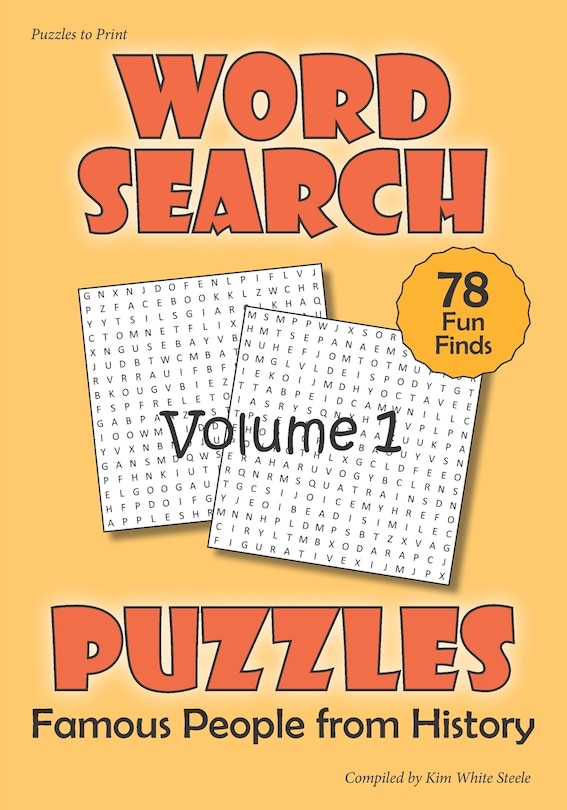 Word Search Puzzles - Famous People from History