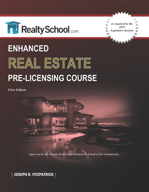 Front cover_REALTYSCHOOL.COM Enhanced Real Estate Pre-licensing Course