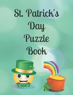 Front cover_St. Patrick's Day Puzzle Book